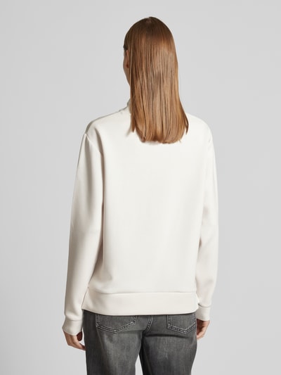 Christian Berg Woman Sweatshirt mit Statement-Print Ecru 5