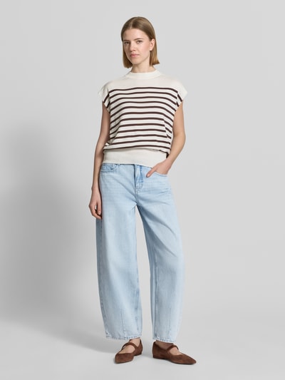 OPUS Barrel Fit Jeans mit Eingrifftaschen Modell 'Lolah breath' Hellblau 1
