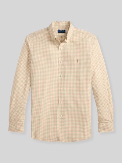 Polo Ralph Lauren Regular Fit Freizeithemd aus reiner Baumwolle Beige 2
