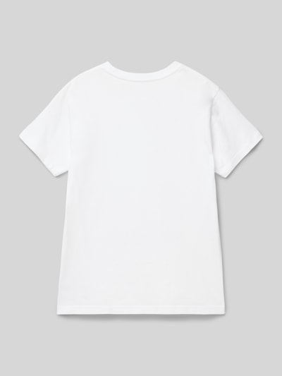 Polo Ralph Lauren Teens T-Shirt mit Label-Print Weiss 3