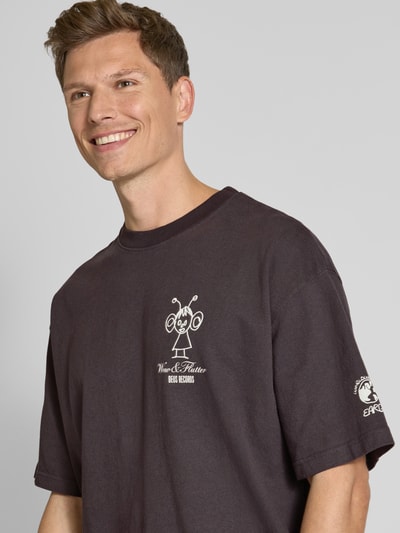 DEUS EX MACHINA T-Shirt mit Label-Print Anthrazit 3