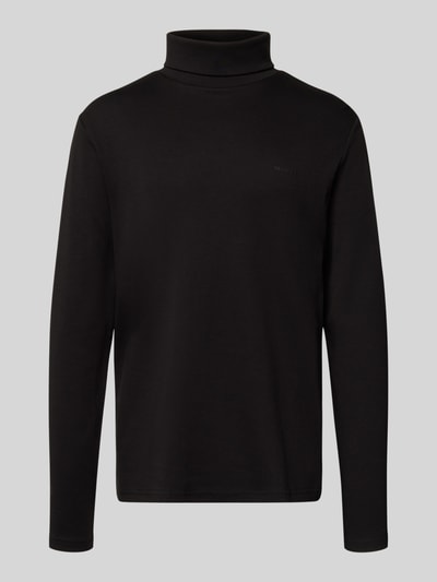 HECHTER PARIS Sweatshirt met col en logoprint Zwart - 2