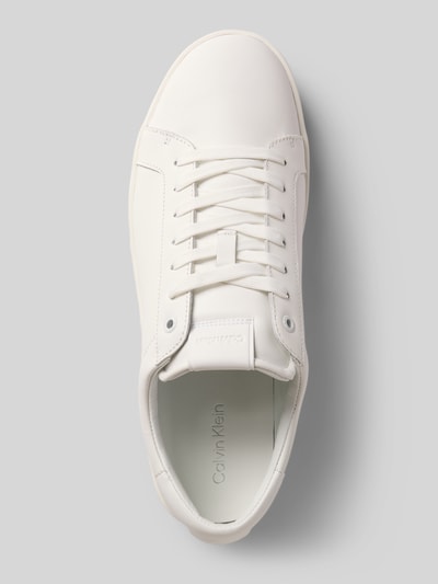 CK Calvin Klein Sneaker mit glatter Sohle Weiss 3