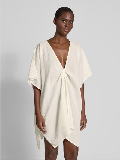 Barts Kaftan mit V-Ausschnitt Modell 'ADRIATIC' Offwhite 4