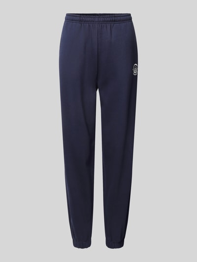 LeGer by Lena Gercke Regular fit sweatpants met labelstitching, model 'Maxime' Marineblauw - 2