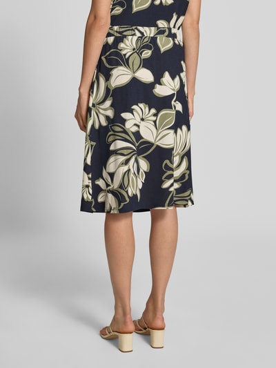 Betty Barclay Spódnica o długości do kolan z elastycznym pasem Granatowy 5