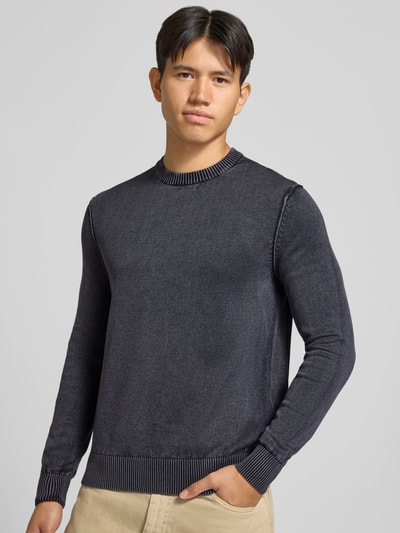 ONLY & SONS Regular Fit Pullover aus reiner Baumwolle Modell 'GARSON' Marine 3