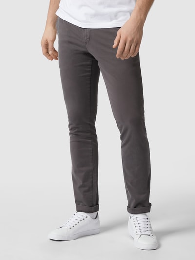 Tommy Hilfiger Chino met stretch  Antraciet - 4