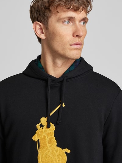 Polo Ralph Lauren Hoodie mit Logo-Patch Black 3