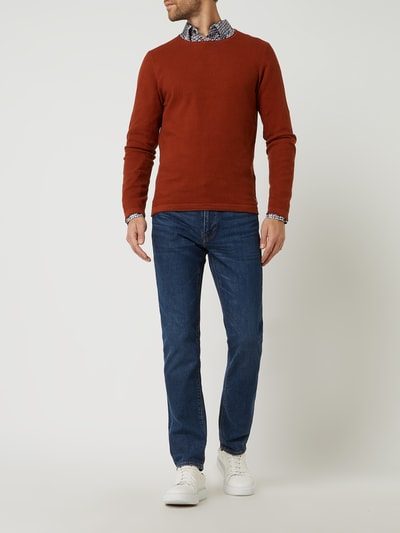 s.Oliver RED LABEL Pullover aus Baumwolle Terra 1