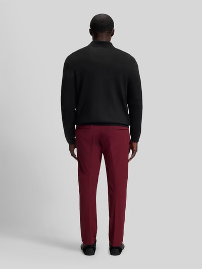 BOSS Green Regular Fit Pullover mit Schurwoll-Anteil Modell 'KN_Momentum-X QZ' Black 5