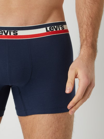 Levi's® Obcisłe bokserki z dodatkiem streczu w zestawie 2 szt. Ciemnoniebieski 6