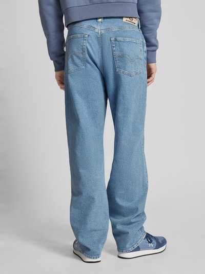 Replay Straight fit jeans in 5-pocketmodel, model '901' Lichtblauw - 5