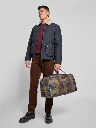 Barbour Duffle Bag mit Label-Patch Modell 'TORRIDON' Gruen 1