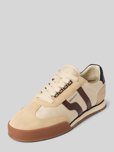 Gant Sneaker mit Label-Detail Modell 'Baylle' Sand 1