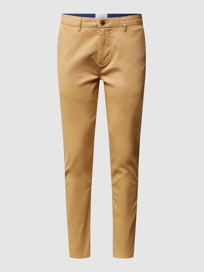 Scotch & Soda Super slim fit chino met stretch  Zand - 2