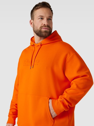 Polo Ralph Lauren Big & Tall PLUS SIZE hoodie met labeldetails Oranje - 3