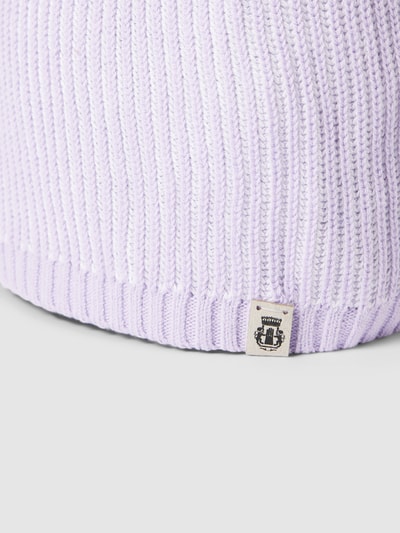 Roeckl Beanie in riblook Lila - 2