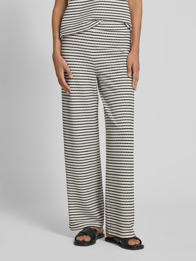 s.Oliver RED LABEL Spodnie materiałowe o kroju relaxed fit z bawełną Granatowy 4