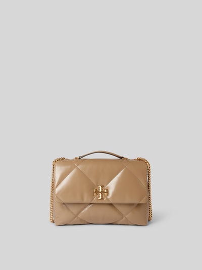 Tory Burch Handtasche mit Label-Detail Taupe 1