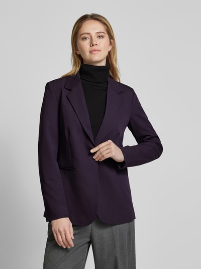 Kaffe Blazer met reverskraag, model 'SAKURA' Paars - 4