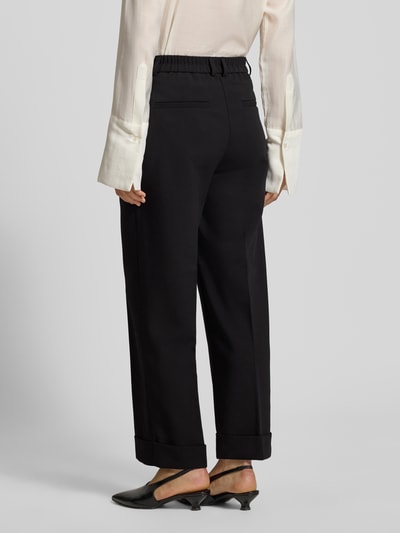 OPUS Regular Fit Hose mit Viskose-Anteil Black 5