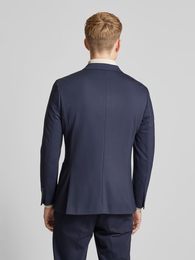 SELECTED HOMME Slim fit colbert met reverskraag, model 'DELON' Donkerblauw - 5