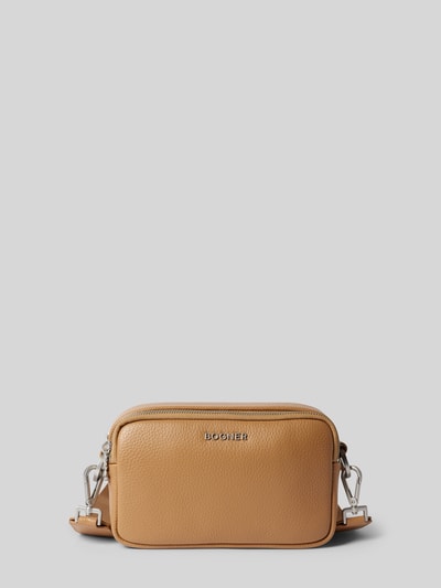 BOGNER Handtasche mit Label-Detail Modell 'ANDERMATT' Sand 2