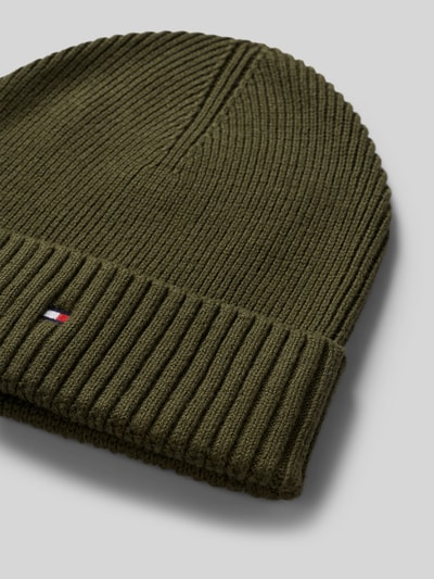 Tommy Hilfiger Beanie aus Baumwoll-Kaschmir-Mix  Schilf 2