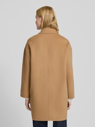 MAX&Co. Regular Fit Wollmantel aus reiner Schurwolle Modell 'RICCARDO' Camel 5