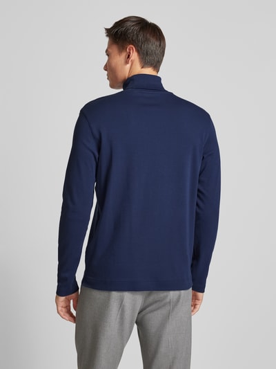 Christian Berg Men Longsleeve mit Rollkragen Dunkelblau 5