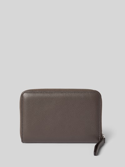 Abro Portemonnee met labeldetail Donkergrijs - 2