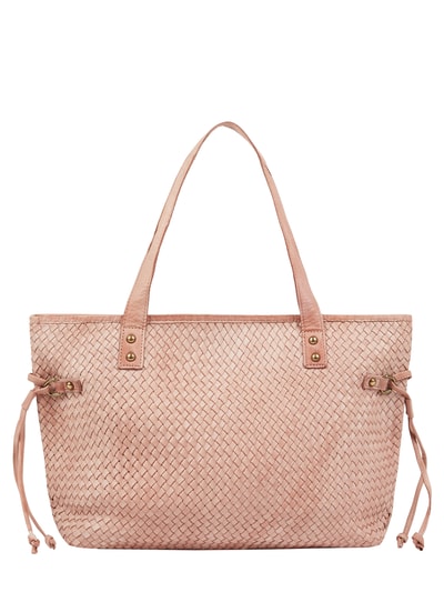 Lara Lauren Shopper van leer, model 'Tiffy' Rosé - 5