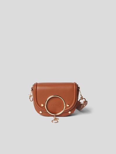 See by Chloé Saddle Bag mit Brand-Detail Cognac 4