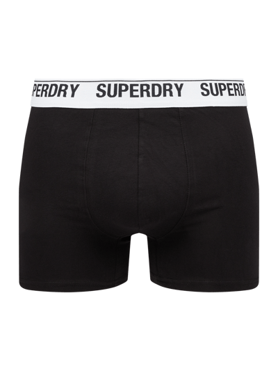 Superdry Boxershorts met stretch Zwart - 1