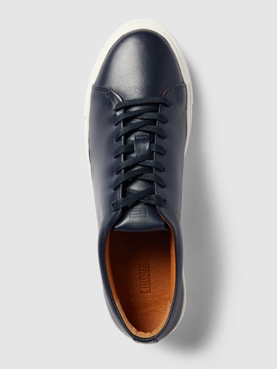 CINQUE Sneakers met labeldetails, model 'LAURO' Marineblauw - 4