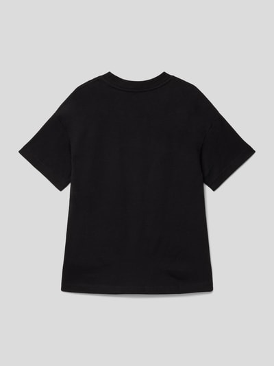 Jack & Jones T-Shirt mit Label-Print Schwarz 3
