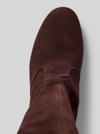 Högl Stiefel aus echtem Veloursleder Dunkelbraun 3