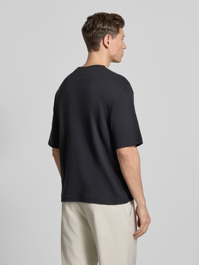 Jake*s Studio Men Relaxed Fit T-Shirt aus reiner Baumwolle Black 5