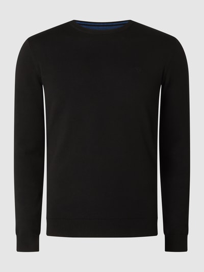 Tom Tailor Pullover aus Baumwolle  Black 1