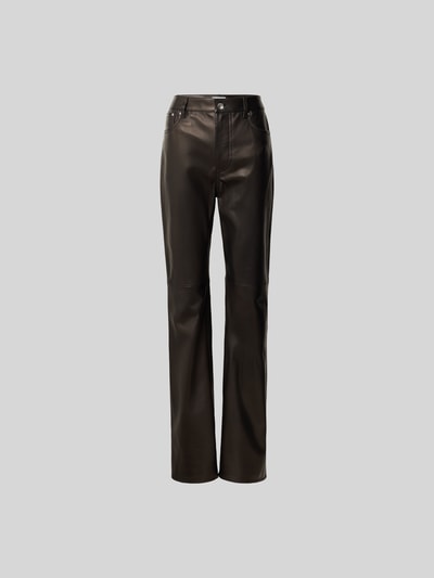 Rabanne Kunstlederhose in Leder-Optik Black 2