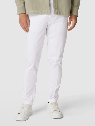 CINQUE Chino mit seitlichen Eingrifftaschen Modell 'CIWOOD_2' Weiss 4