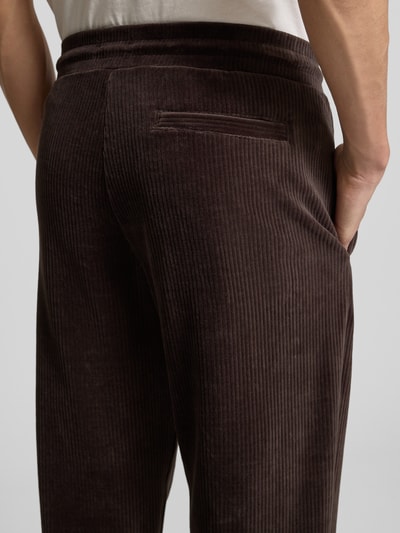 MCNEAL Sweatbroek met elastische band Chocoladebruin - 3