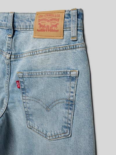 Produktfoto, Loose Fit Baggy Jeans aus Baumwoll-Mix Modell '578 BAGGY' von Levi’s® Kids, hellblaue Denim-Optik, Label Patch, 5-Pocket-Design, sichtbare Nähte