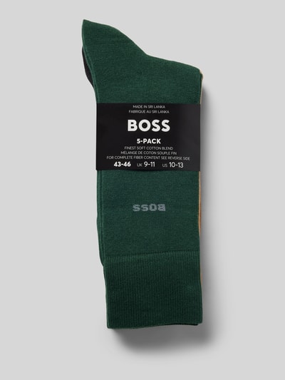 BOSS Socken mit Label-Print im 3er-Pack Camel 3