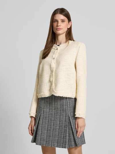 Marc Cain Blazer in Bouclé-Optik Offwhite 4