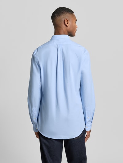 Polo Ralph Lauren Vrijetijdsoverhemd met labelstitching Bleu - 5