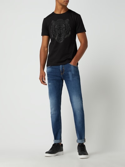 Antony Morato Carrot Fit Jeans mit Stretch-Anteil Modell 'Waters' Jeansblau 1