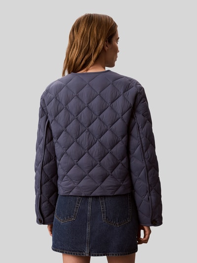 Calvin Klein Womenswear Kurtka pikowana o kroju regular fit z wpuszczanymi kieszeniami Szaroniebieski 5
