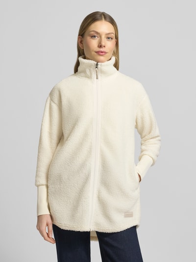 Didriksons Fleecejacke mit Stehkragen Modell 'TOLA' Offwhite 4